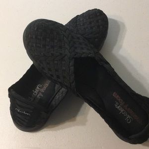 Skechers woven flats